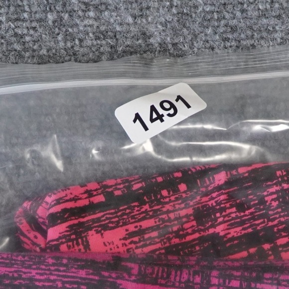 Danskin Ombre Stripe Active Leggings Capri Ruched Cropped Workout Athleisure 2X - Picture 9 of 9